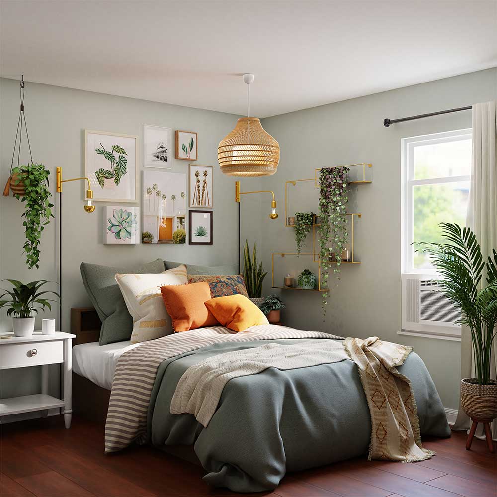 Affordable bedroom design with plan décor - Beautiful Homes