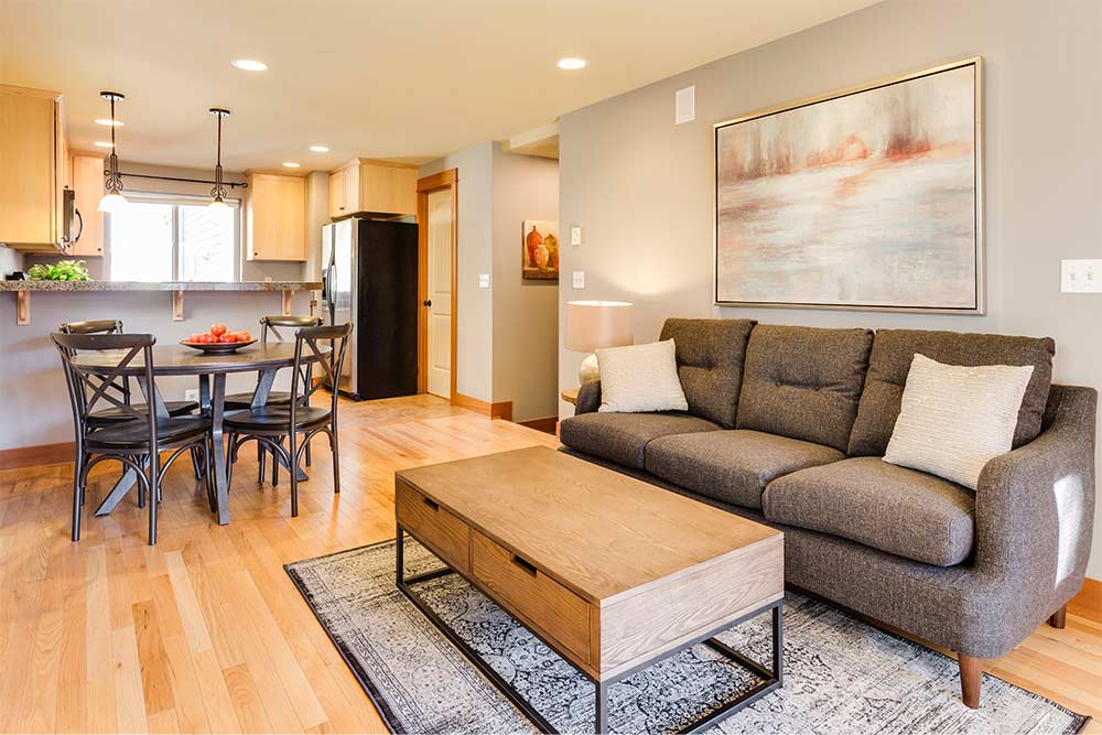 Home décor on budget with open kitchen- Beautiful Homes