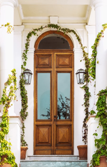 Front door modern double door design - Beautiful Homes