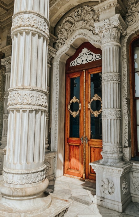 Wooden front door design - Beautiful Homes