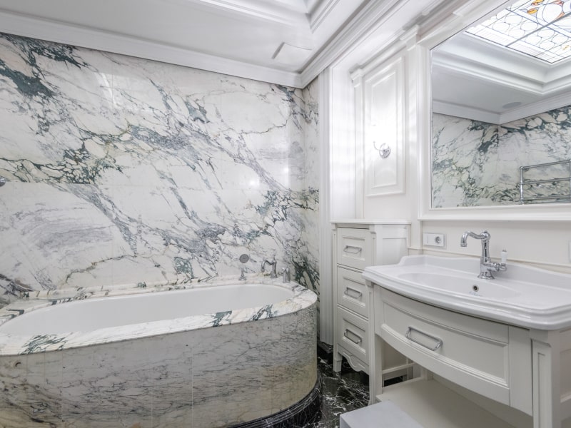 Granite vanity countertop material for your bathroom interiors - Beautiful Homes