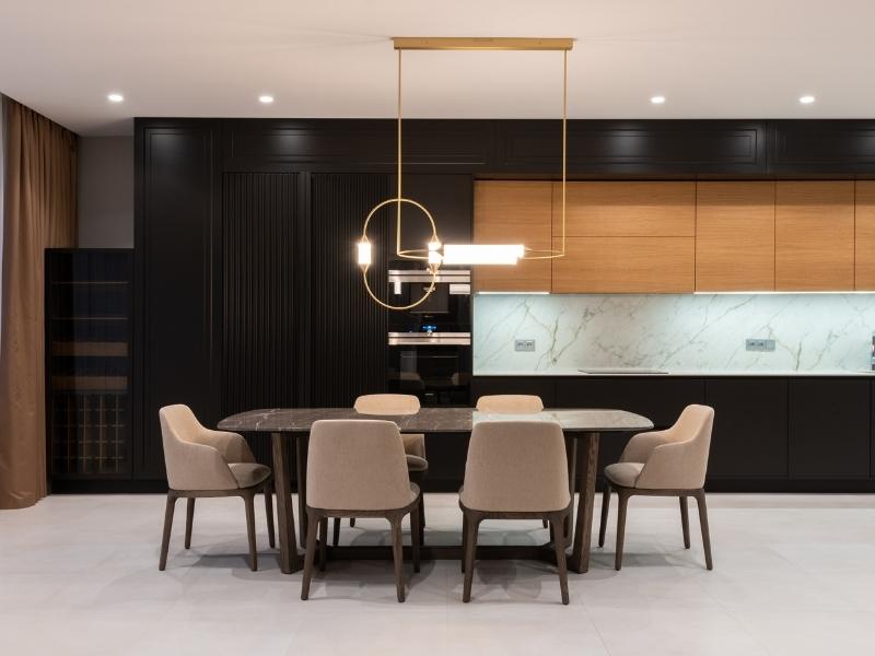 Luxury kitchen and dining room interior design - Beautiful Homes