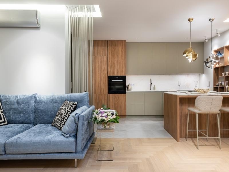 Luxury kitchen design & living room space for your home - Beautiful Homes