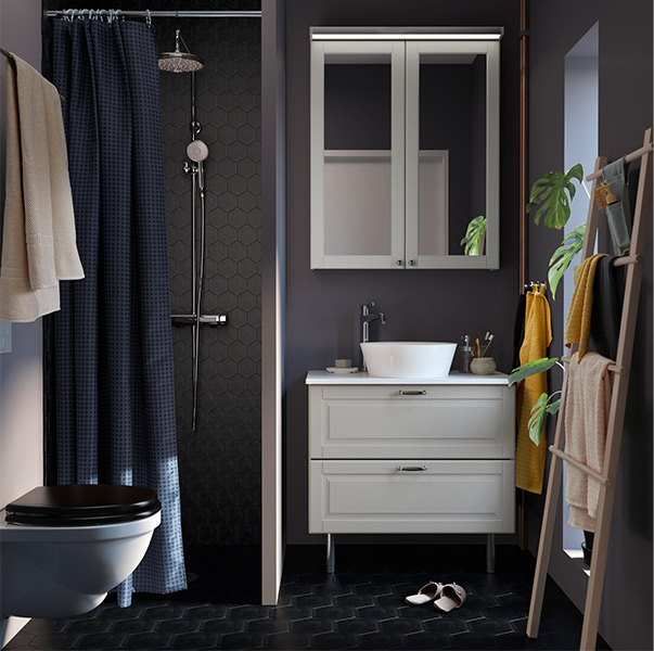 Freestanding bathroom storage cabinet design ideas for your home - Beautiful Homes