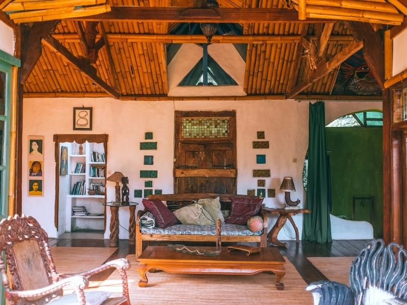 Bamboo decoration ideas for living room design - Beautiful Homes