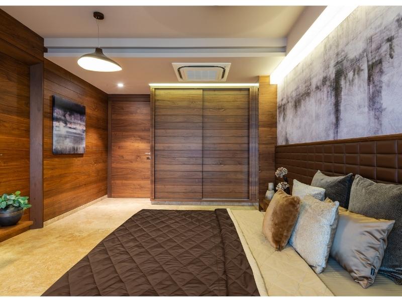 Wooden wardrobe colour combinations for your bedroom - Beautiful Homes