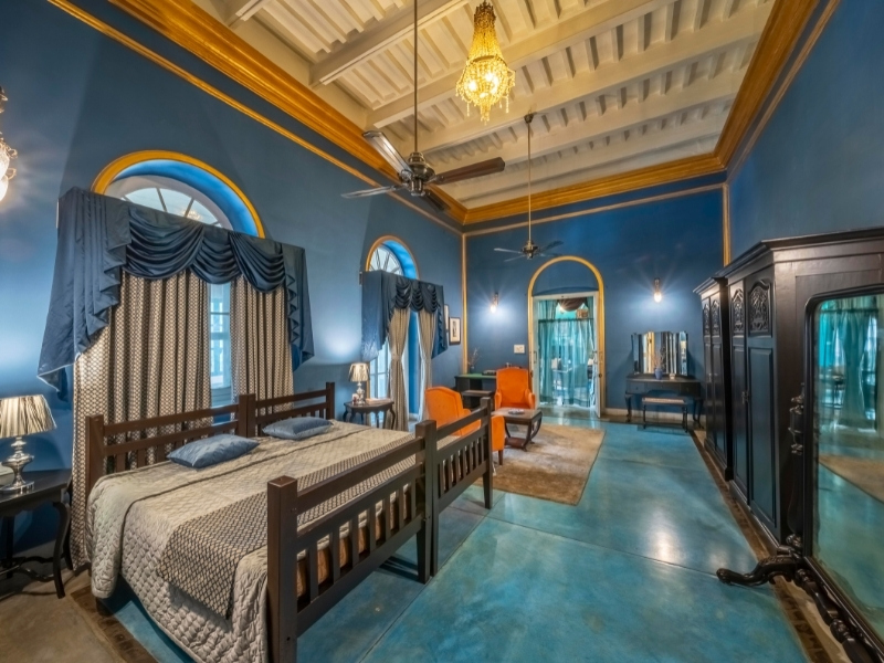 Home decoration material for a blue bedroom - Beautiful Homes