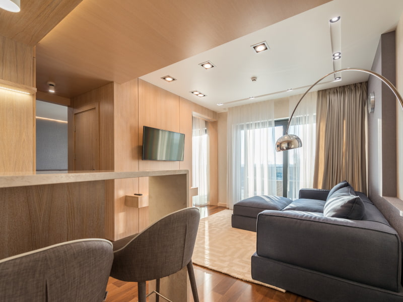 Wooden false ceiling design for your home interiors - Beautiful Homes