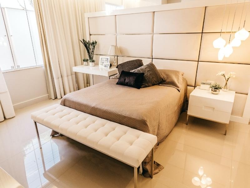 Granite flooring design ideas for your bedroom interiors - Beautiful Homes