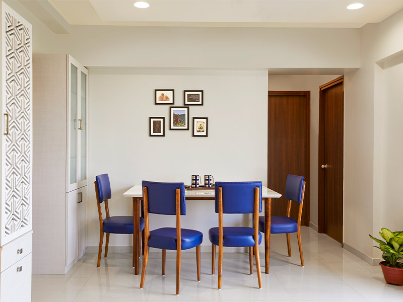 2 bhk home decor ideas for dining room design - Beautiful Homes