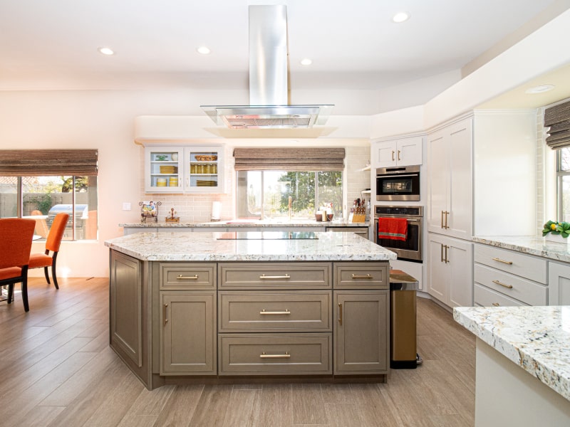 Subtle beige & gold kitchen design ideas for your home - Beautiful Homes