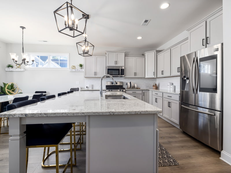 Ultra luxe marble for your kitchen design ideas - Beautiful Homes