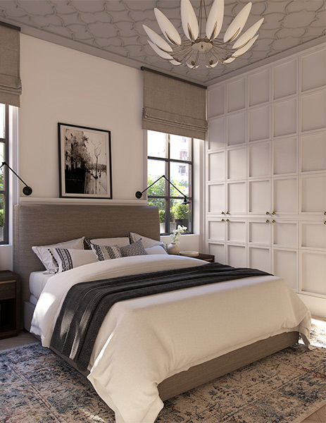 Matte fininsh sunmica for your bedroom interior design - Beautiful Homes