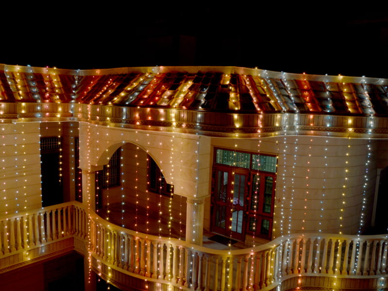 Diwali lights for the pooja room decoration - Beautiful Homes