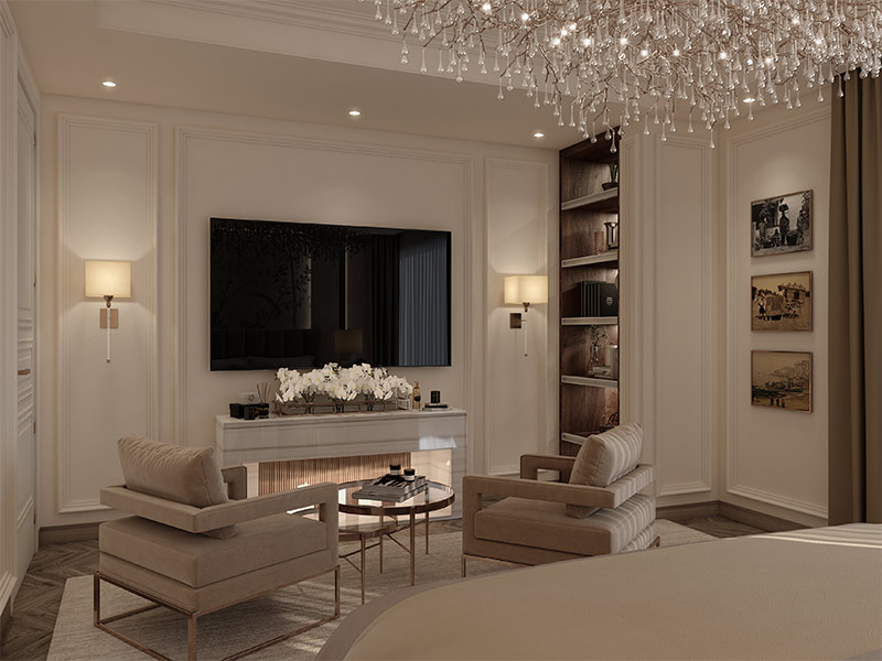 Latest LCD panel design for bedroom - Beautiful Homes