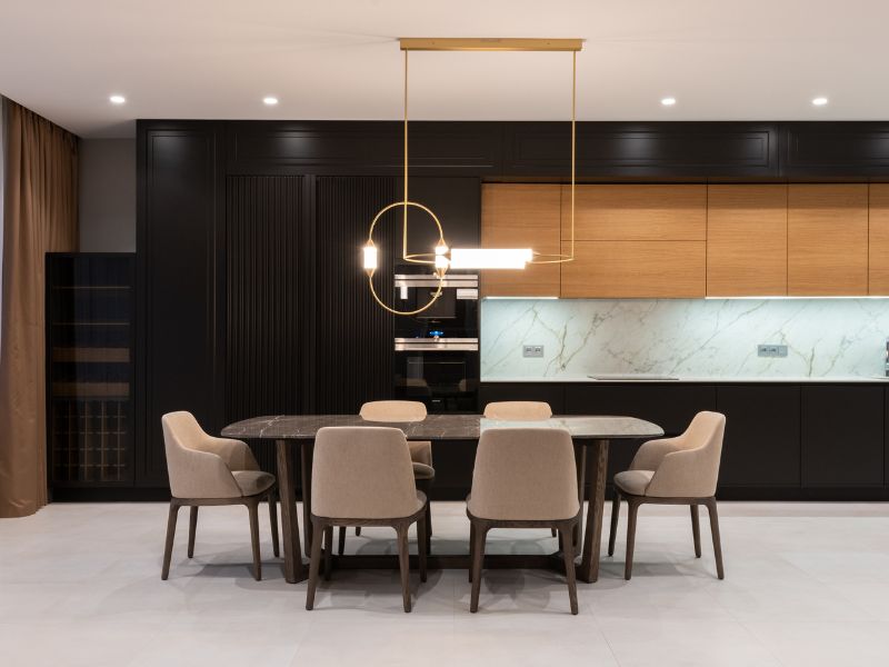 Down ceiling design for your dining room interiors - Beautiful Homes