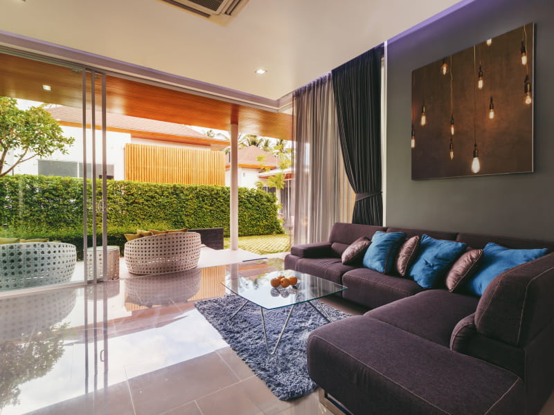 Wooden ceiling design for balcony - Beautiful Homes