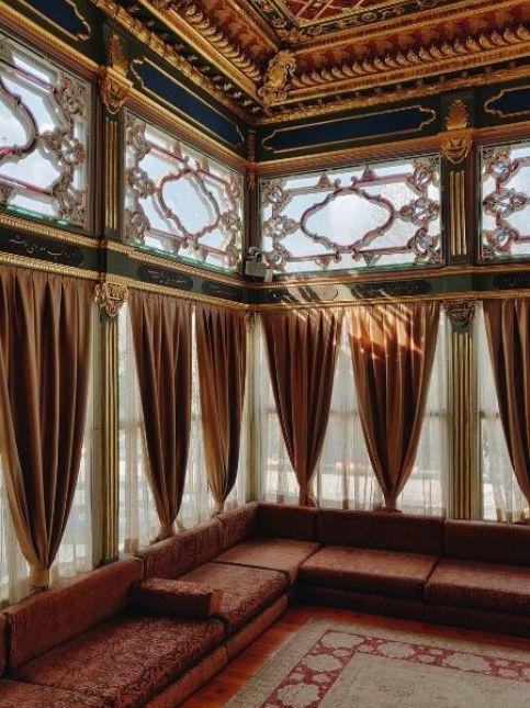 Foldable MDF jali partition designs for living room - Beautiful Homes