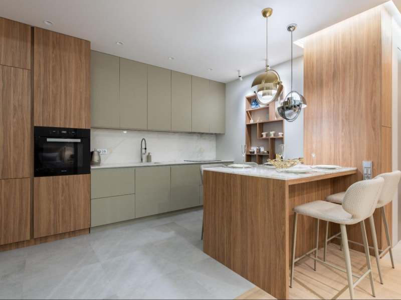 Under shelves lighting for modern kitchen - Beautiful Homes