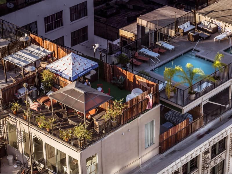 Open terrace design with pool for your home - Beautiful Homes