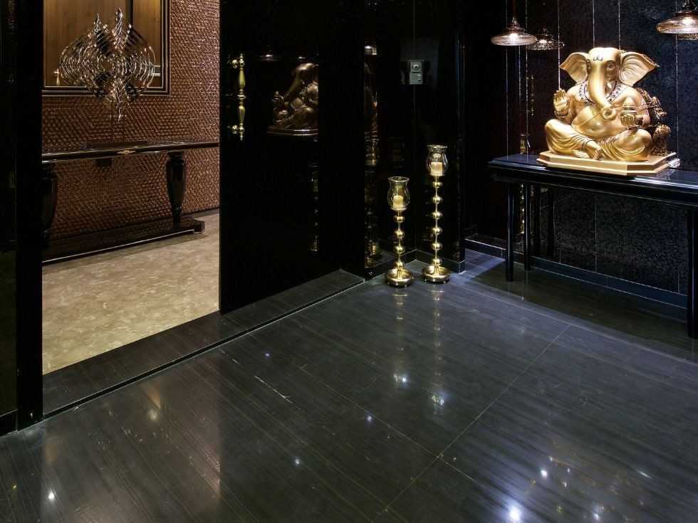 Pooja room tiles design ideas for your home - Beautiful Homes Pooja room tiles design ideas for your home - Beautiful Homes