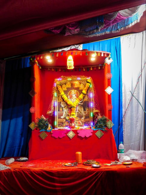 Corner Mandir Pooja Unit Designs - Beautiful Homes