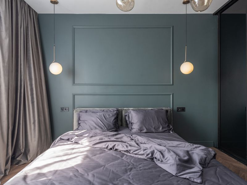 Simple False Ceiling in Bedroom with Fan - Beautiful Homes