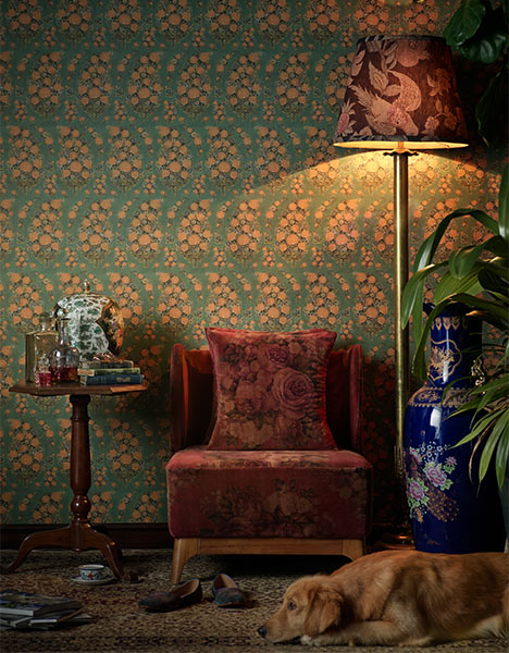 Create focal point on your wall with wallpaper ideas - Beautiful Homes