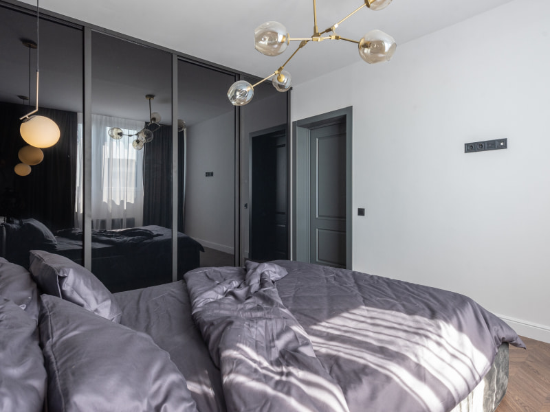 3 door sliding wardrobe design for your home - Beautiful Homes