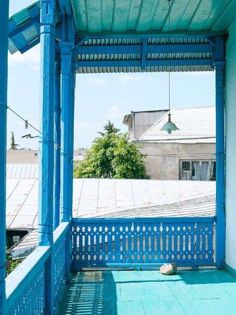 Vintage tiles design for balcony wall - Beautiful Homes Vintage tiles design for balcony wall - Beautiful Homes