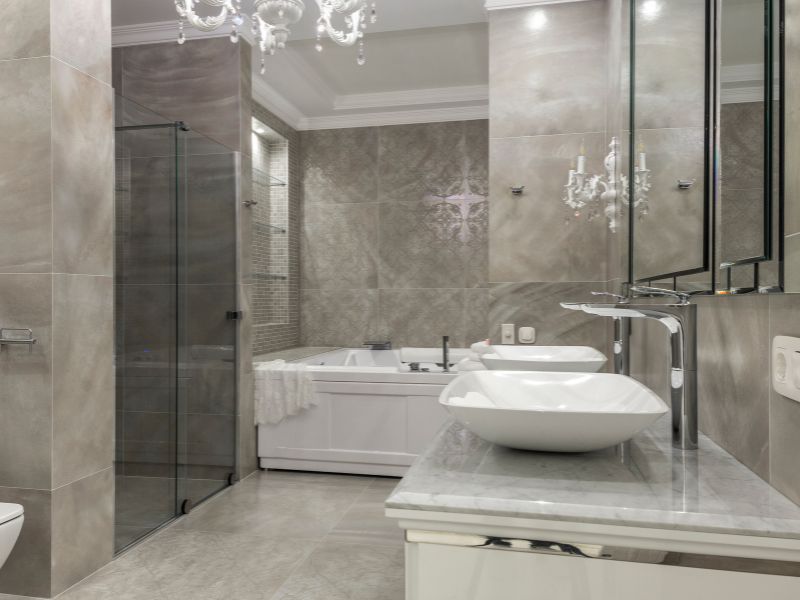 Sober & chic bathroom led lighting ideas - Beautiful Homes