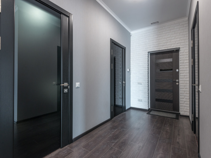 Black colour combination with white for the home - Beautiful Homes