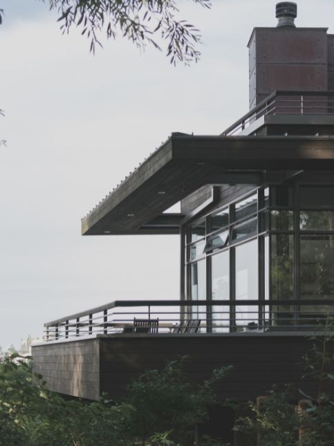 Get inspired by this cantilevered balcony design for your space - Beautiful Homes