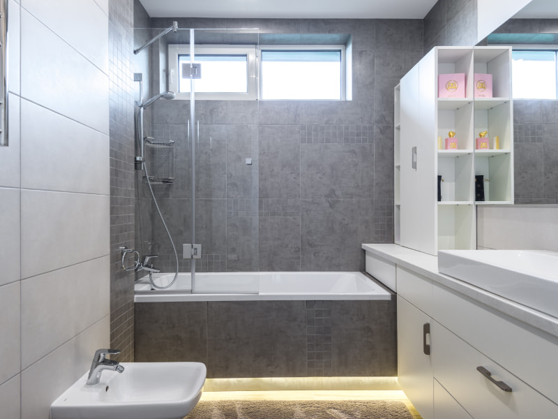 Sleek contemporary bathroom tiles for your home - Beautiful Homes