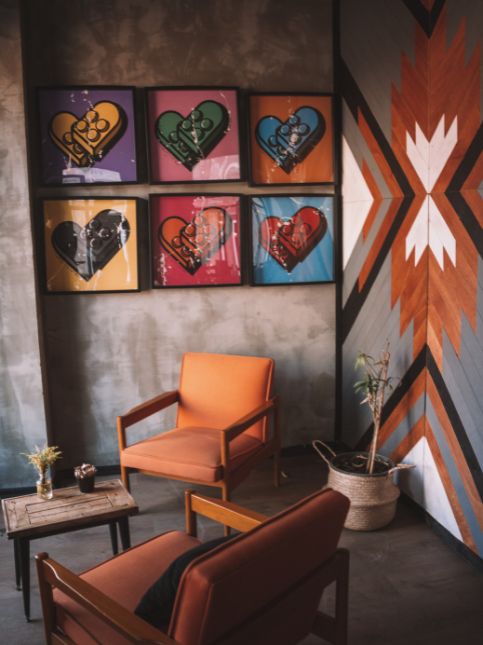 Add accent wall for your corner decor at your home - Beautiful Homes