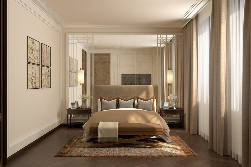 Neutral beige coloured ceiling paint design ideas – Beautiful Homes