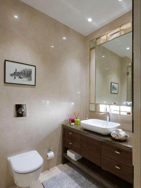 Homey small space wash basin designs - Beautiful Homes