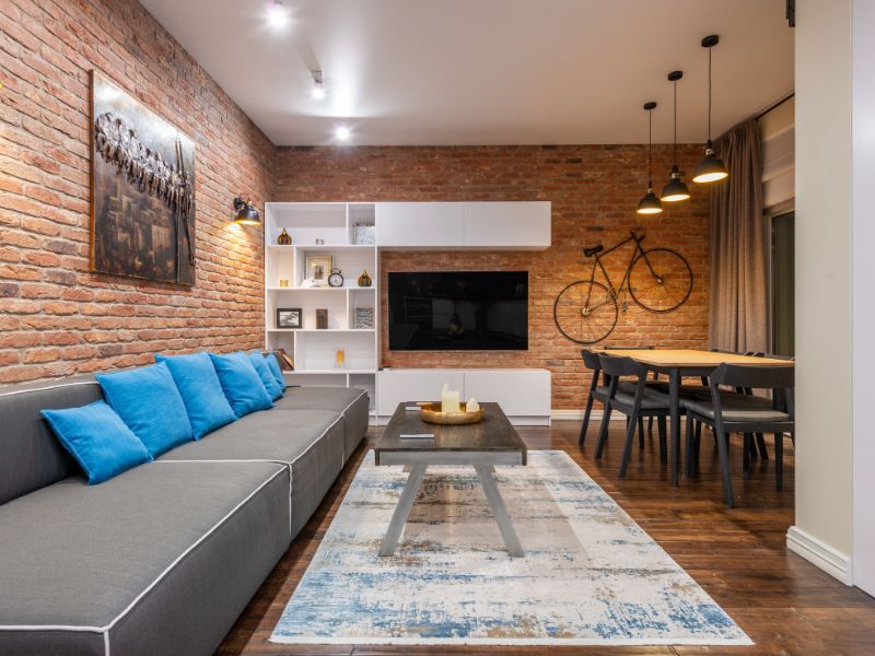 Gallery wall TV accent wall ideas for your home - Beautiful Homes