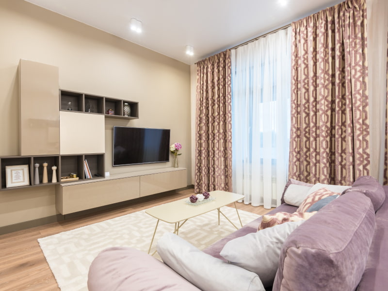TV cabinet design with storage for your home - Beautiful Homes