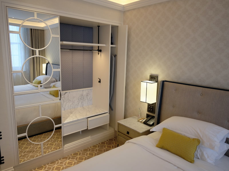 White wardrobe with sliding door for your home - Beautiful Homes