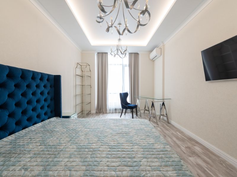 Elegant master bedroom POP design - Beautiful Homes