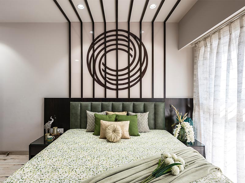 Guest room ceiling with black panelling – Beautiful Homes Guest room ceiling with black panelling – Beautiful Homes