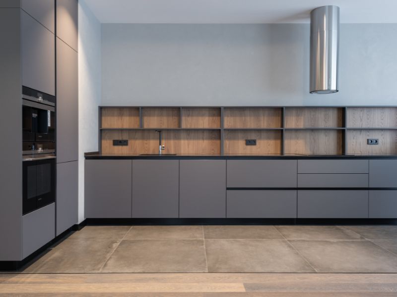 L-shaped type of kitchen layout for a spacious kitchen - Beautiful Homes