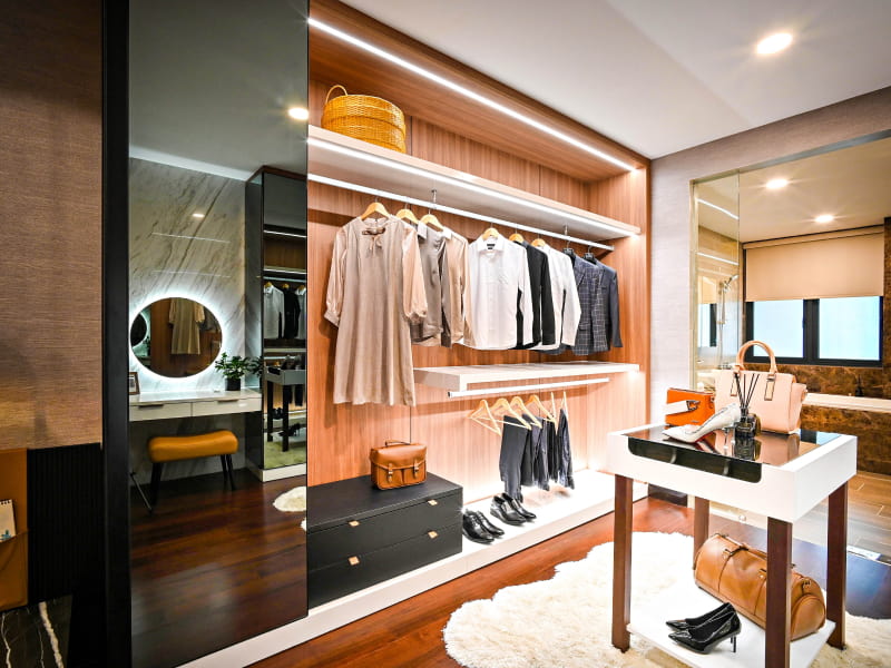 His & Her wardrobe design ideas for your home - Beautiful Homes