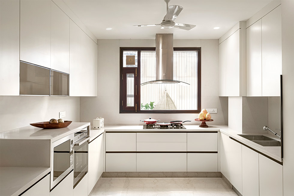 Scandinavian parallel modular kitchen design - Beautiful Homes