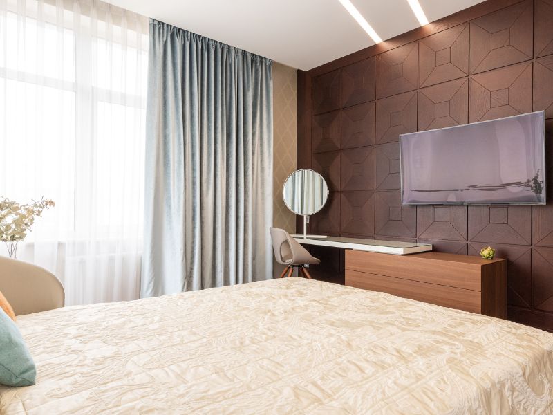 Decrease contrast with your TV wall & TV unit ideas - Beautiful Homes