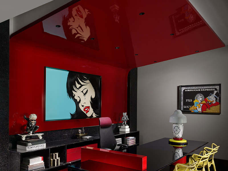 Vibrant ceiling design for your home interiors - Beautiful Homes