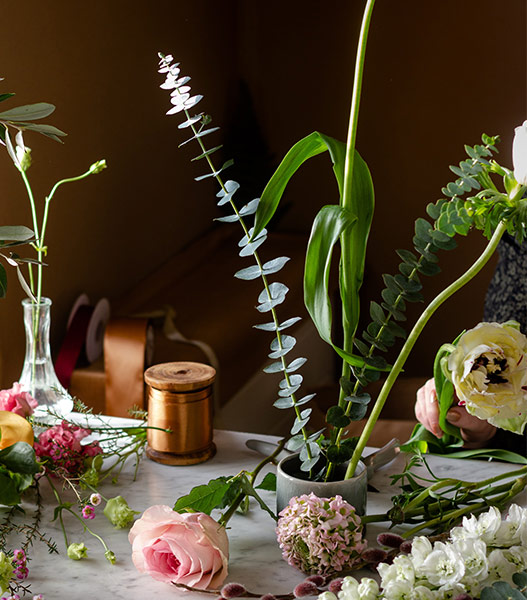 Plastic flower decoration for home – Beautiful Homes