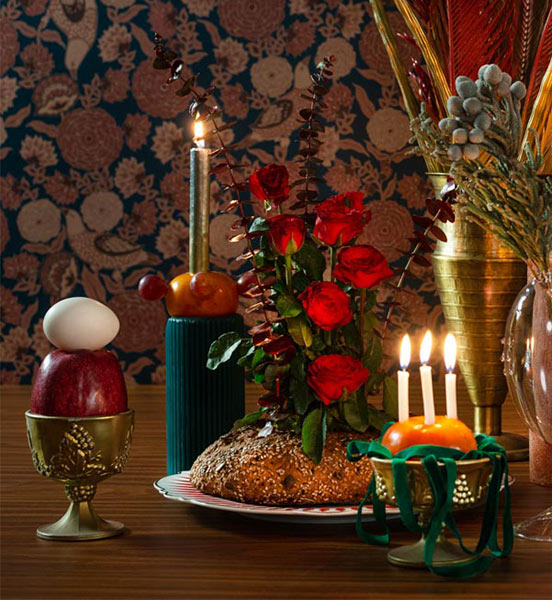 Rose gold artificial flowers for table décor – Beautiful Homes