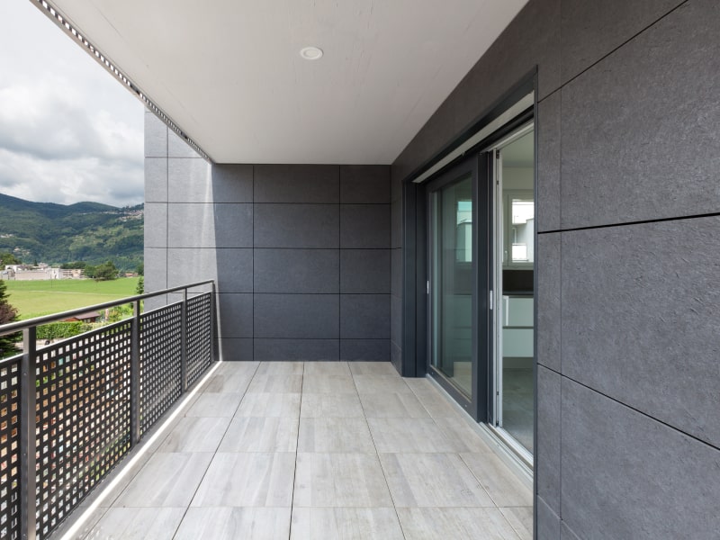 White and Black Colour Combination Ideas for your Balcony - Beautiful Homes